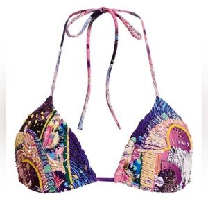 Agua Bendita Valle Eter Bikini Top
